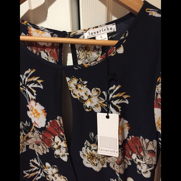 NWT~loveriche Fit and Flare Mini With Open Back - Picture 4 of 8